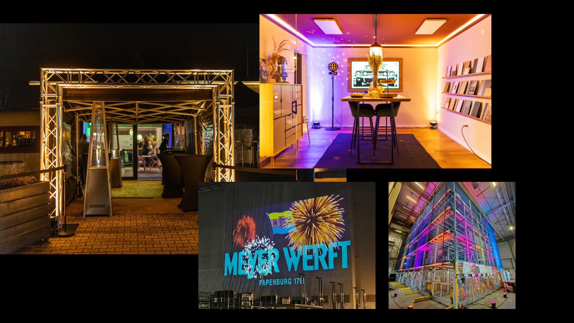 Premium VIP Eingangsbereich für Business Veranstaltungen mit NEXDOR